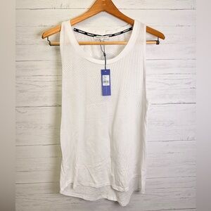 Rebecca Minkoff athletic Tank Top white burnout look